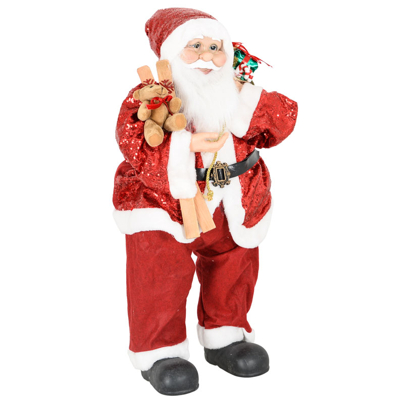 Figurine Père Noël sequins 'Seventies' - L'Incroyable